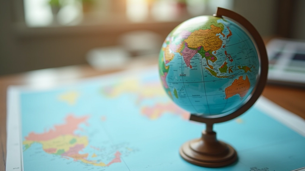 World map with Malaysia highlighted, showing geographic regions and investment zones for international portfolio allocation